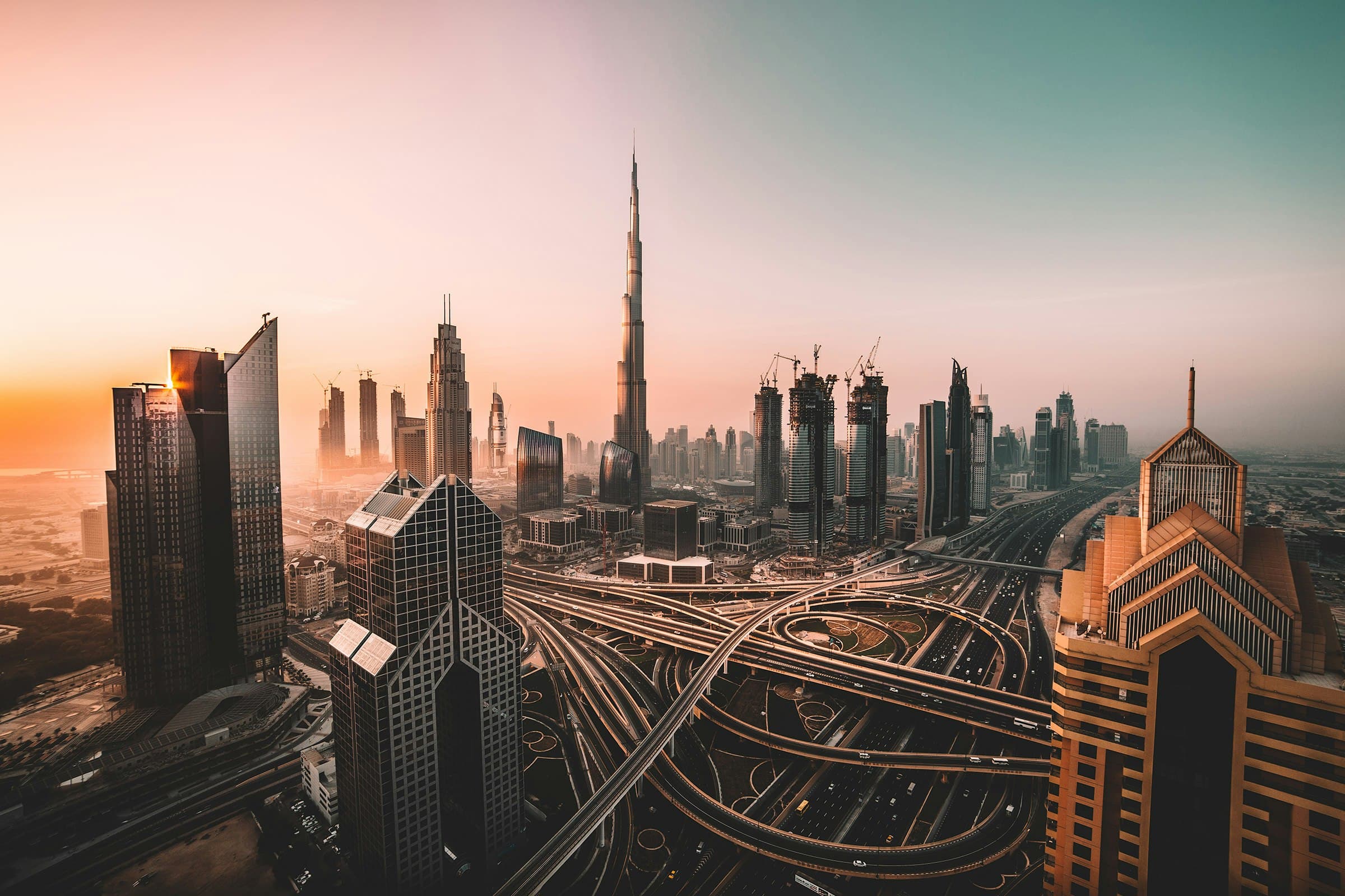 Dubai skyline, home to the Delta Navigation office in Business Bay